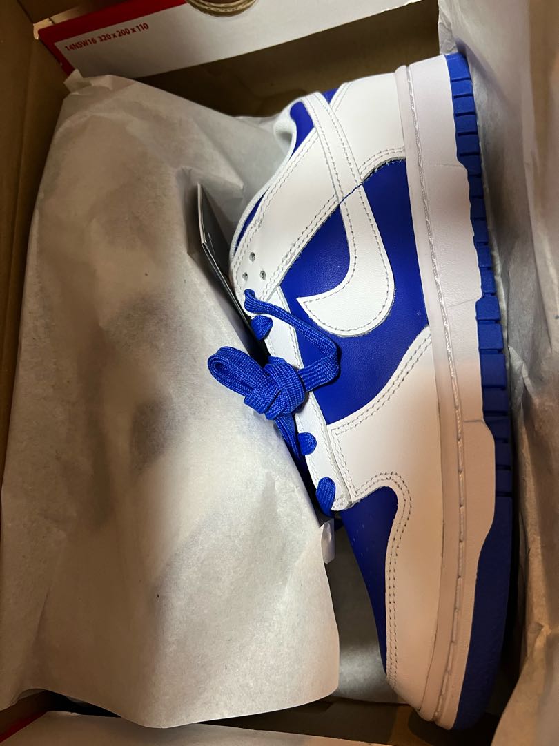 Nike Dunk Low "Racer Blue and White/Reve 27cm