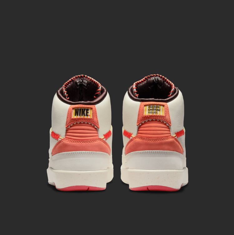 Air Jordan 2 x Maison Chateau Rouge 28cm 28cm