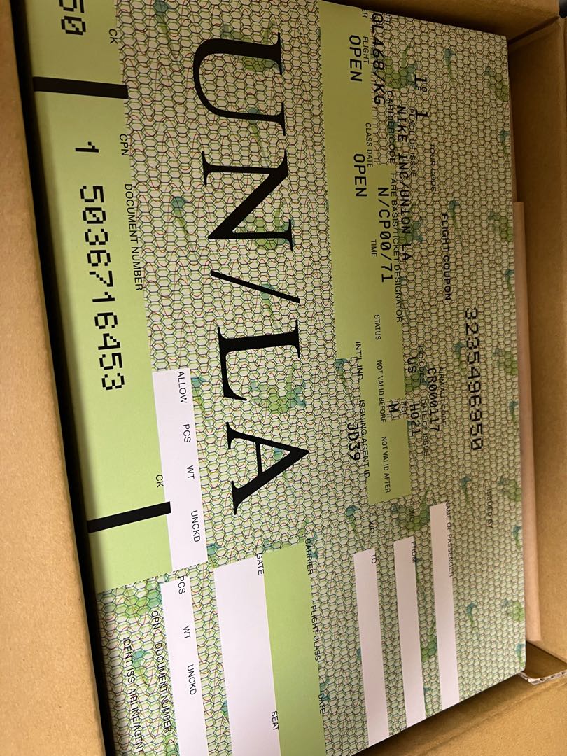 UNION x Nike Dunk Low Passport Pack 28.5cm