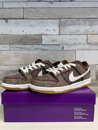 Nike SB Dunk Low PRM "Brown Paisley" 26cm