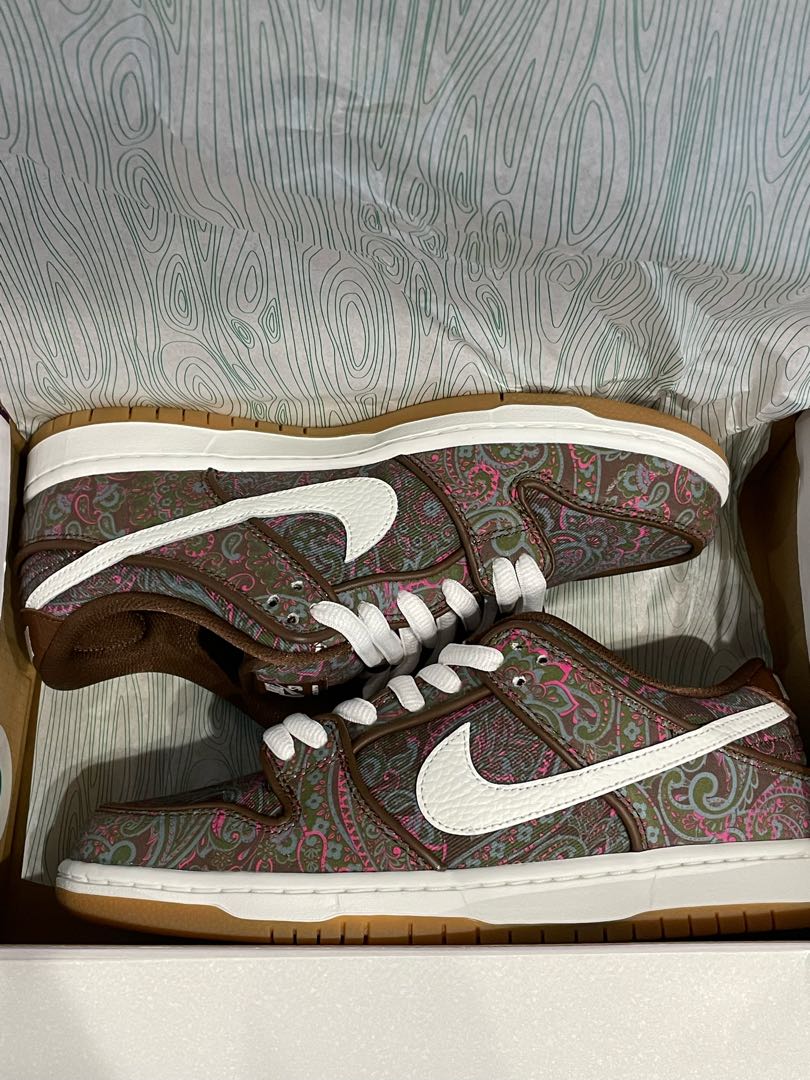 Nike SB Dunk Low PRM "Brown Paisley" 26cm