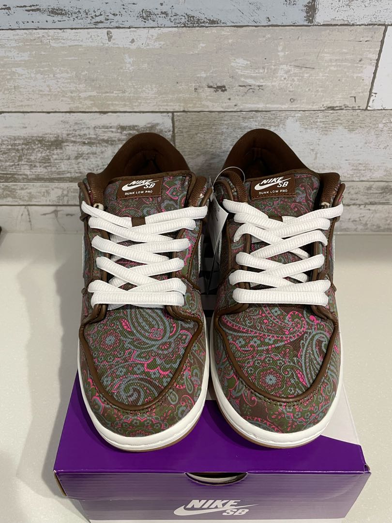 Nike SB Dunk Low PRM "Brown Paisley" 26cm