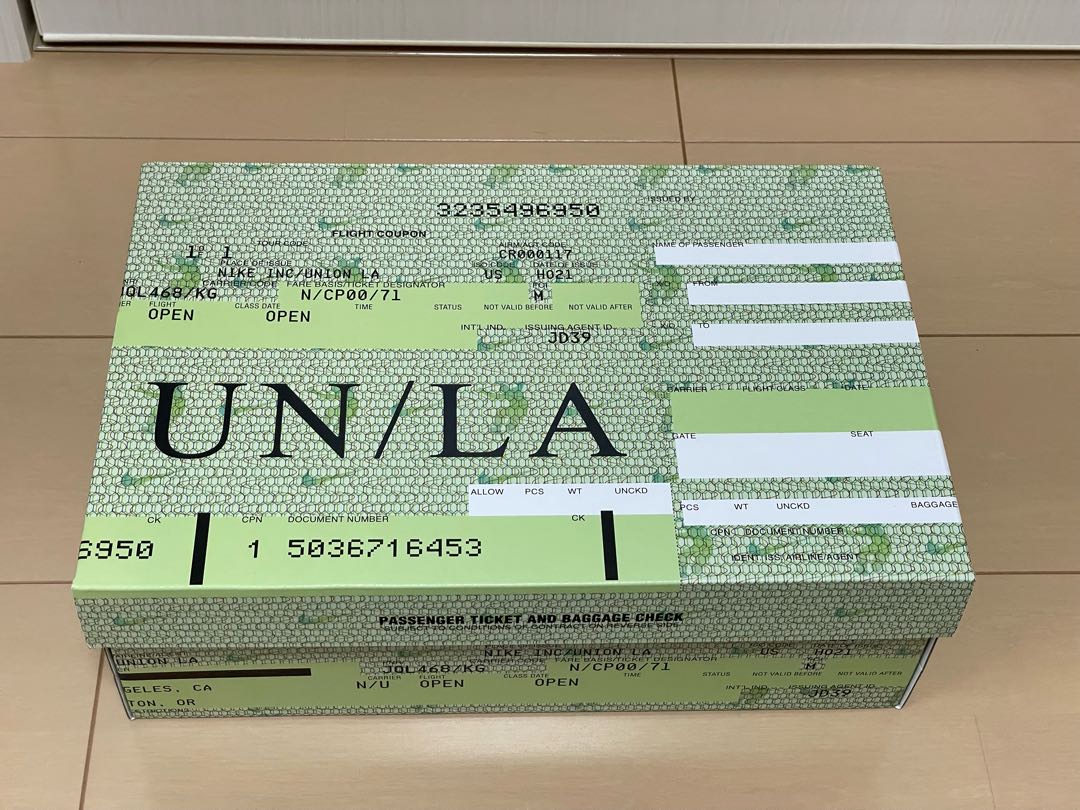 UNION Nike Dunk Low Passport Pack Argon 27.5 27.5cm