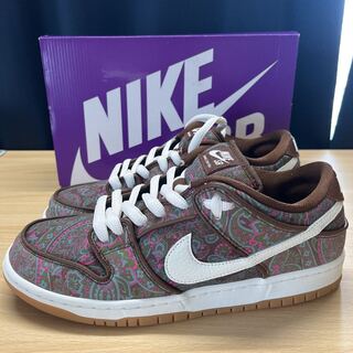 ナイキ SB ダンク ロー PRM "ブラウンペイズリー" 27cm