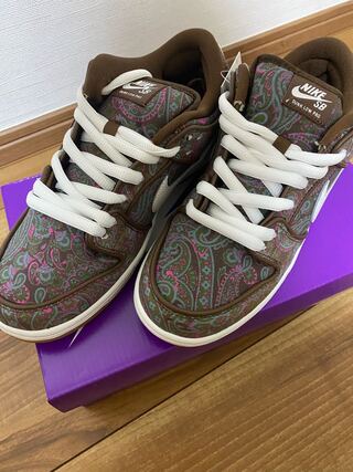 Nike SB Dunk Low PRM "Brown Paisley" 26.5cm