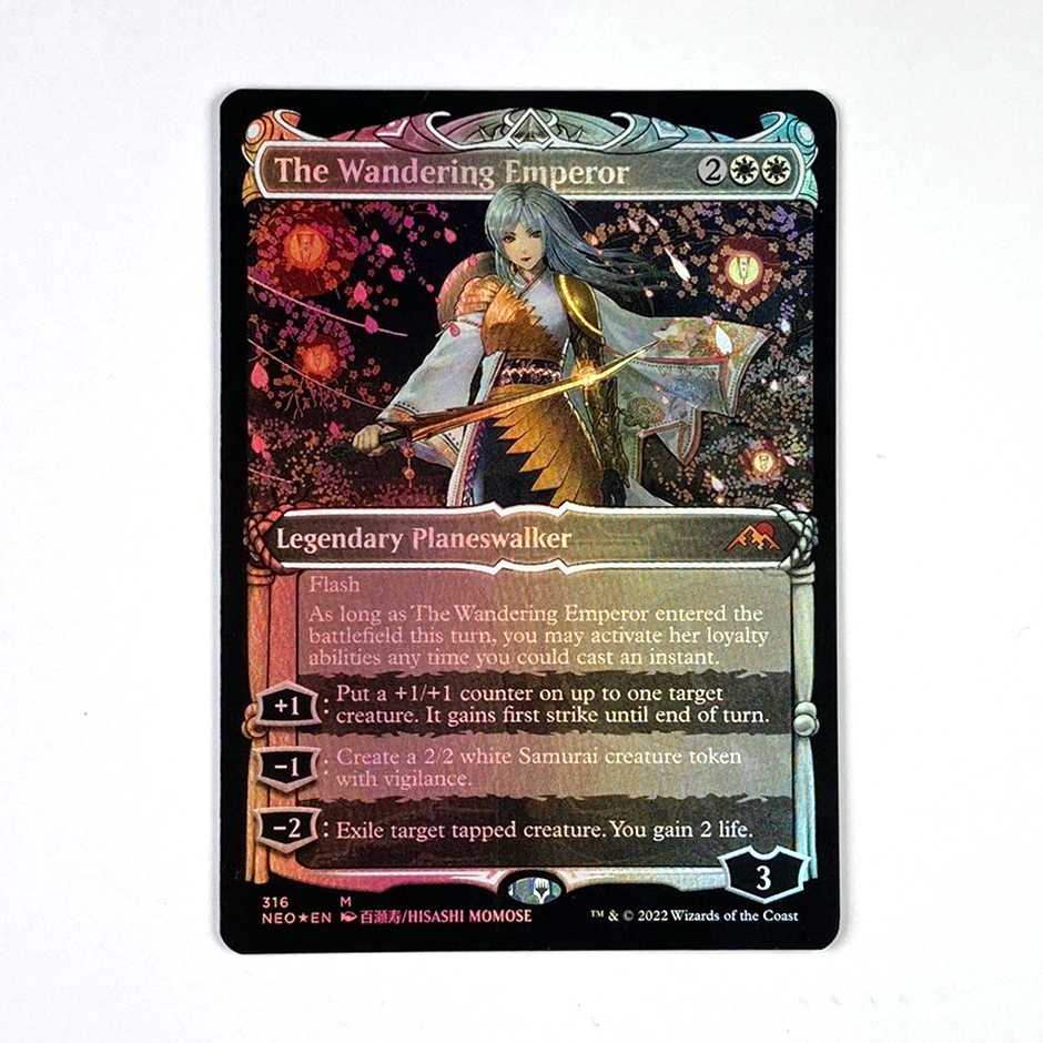 English Foil Wandering Emperor Borderless Hisashi Momose