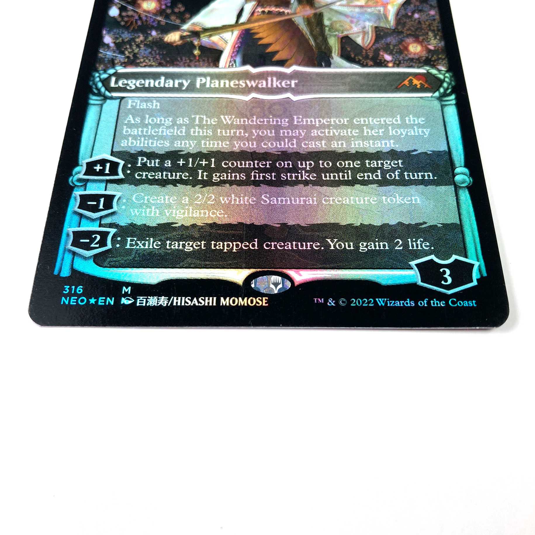 English Foil Wandering Emperor Borderless Hisashi Momose