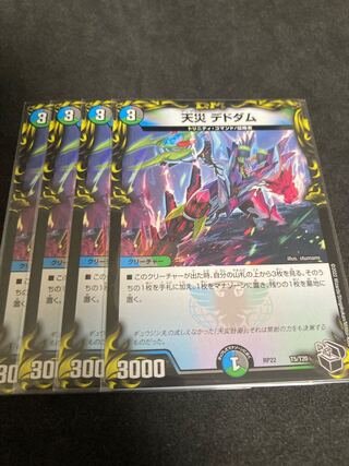 Exclusive Kanzen Natural Disaster Dedom Black Treasure