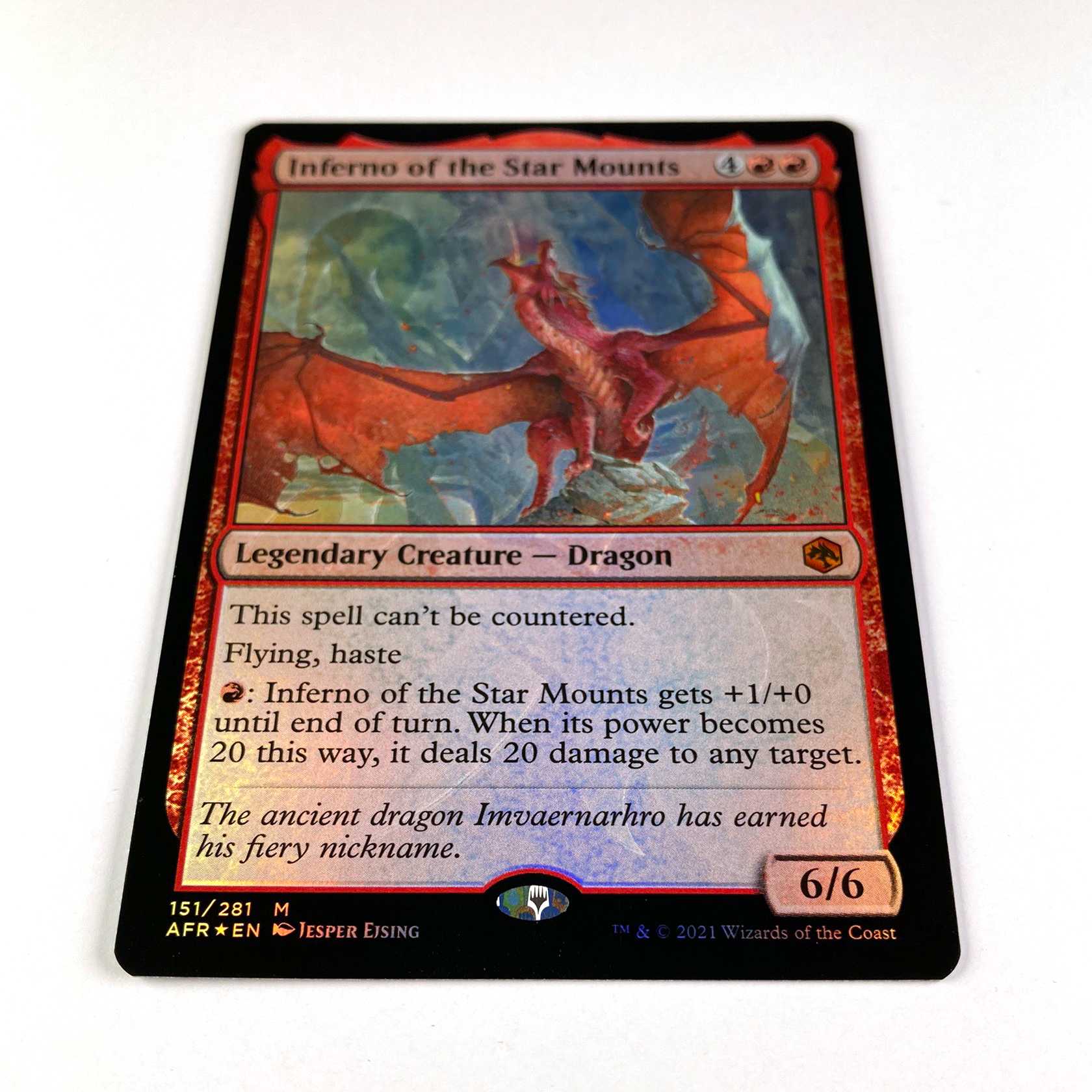 星山脈の業火/Inferno of the Star Mounts アンパサンド プロモ(英)