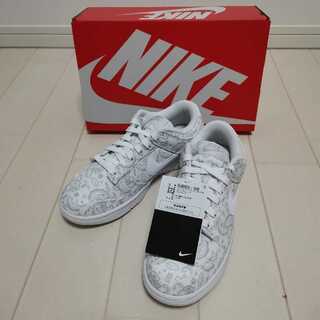 DJ9955-100 24.0cm 新品未使用 ナイキ ウィメンズ ダンク ロー ESS ホワイトペイズリー 24cm