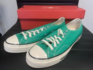 コンバース チャックテイラー CT70 コートグリーン OX 27.0 緑 27cm