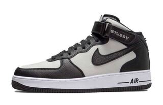 Nike stussy air force one mid DUNK us12 30cm