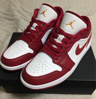 Nike Air Jordan 1 Low "Cardinal Red" 26.5cm