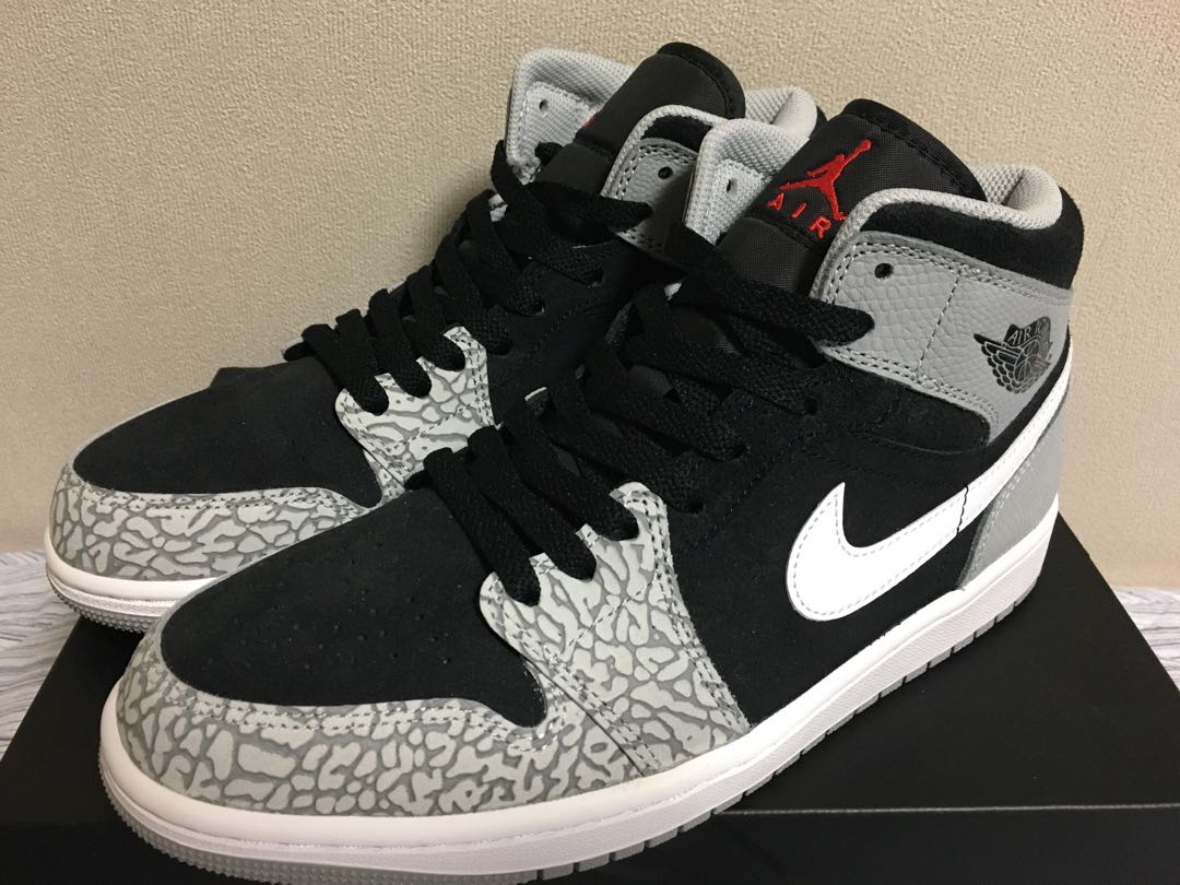 Nike Air Jordan 1 Mid "Elephant Toe" 26.5cm