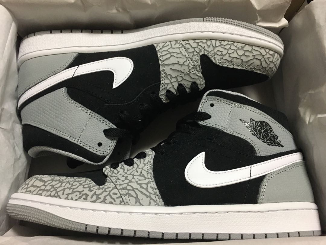 Nike Air Jordan 1 Mid "Elephant Toe" 26.5cm