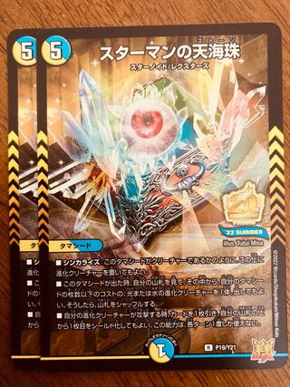 【即日発送】スターマンの天海珠　2枚　プロモ