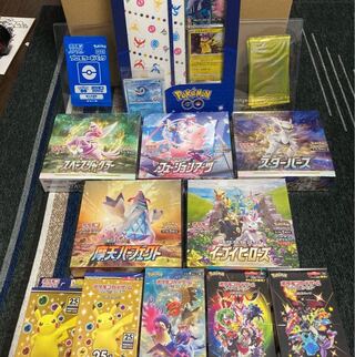 9 boxes with shrink wrap, 1 anniversary special set, 1 card file and various promos