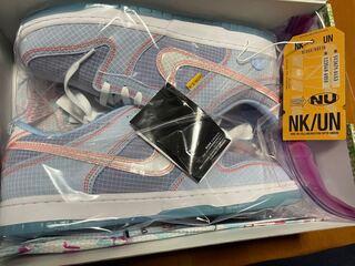 UNION × Nike Dunk Low Passport Pack "Argon/Hyper Royal" 28 28cm