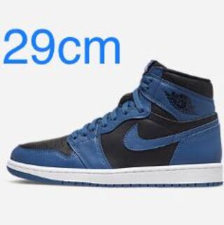 ナイキ エアジョーダン 1 ハイ OG "ダークマリーナブルー" 555088-404 29cm