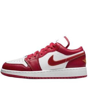 Nike GS Air Jordan 1 Low "Cardinal Red 24 24cm