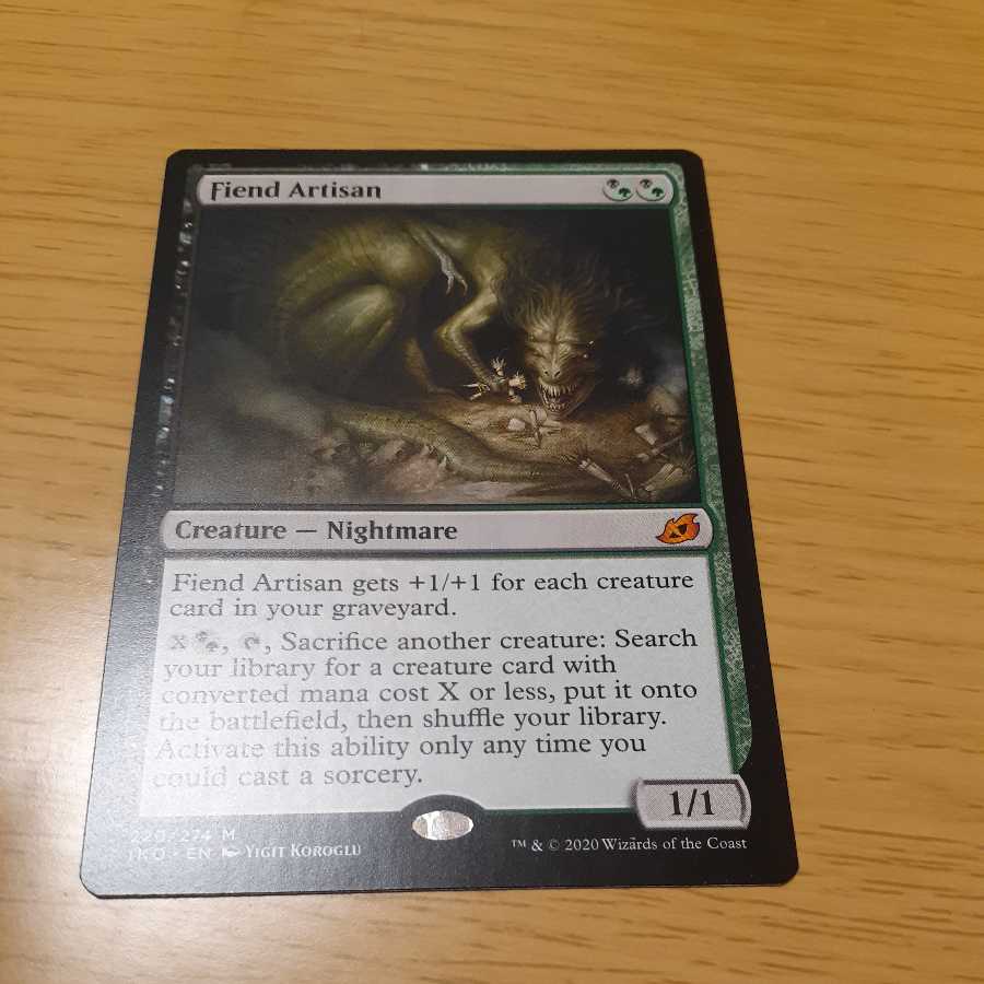 Fiend Artisan Mythology Rare