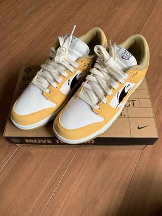 ナイキ ダンク ロー サンクラブ "ホワイト/イエロー" DV1681-100 27cm