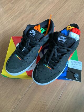 Polaroid x Nike SB Dunk Low Pro "Black" Polaroid 26.5cm