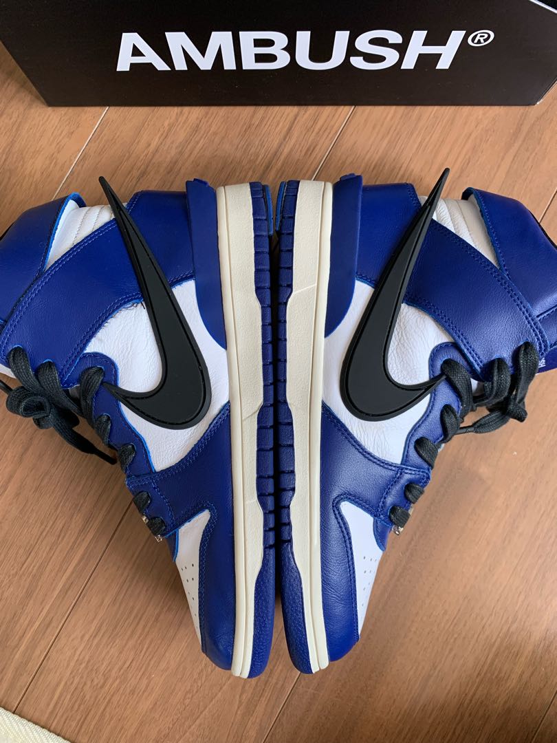 AMBUSH x NIKE DUNK HIGH "DEEP ROYAL" Ambush Dunk 26cm