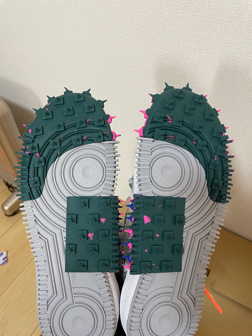 Off-White x Nike Air Force 1 Mid "White" 27.5cm