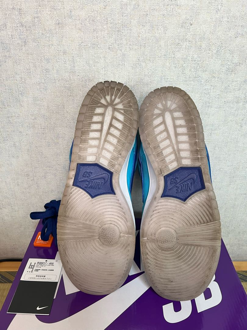 NIKE SB DUNK LOW PRO "BLUE FURY" 27.5cm