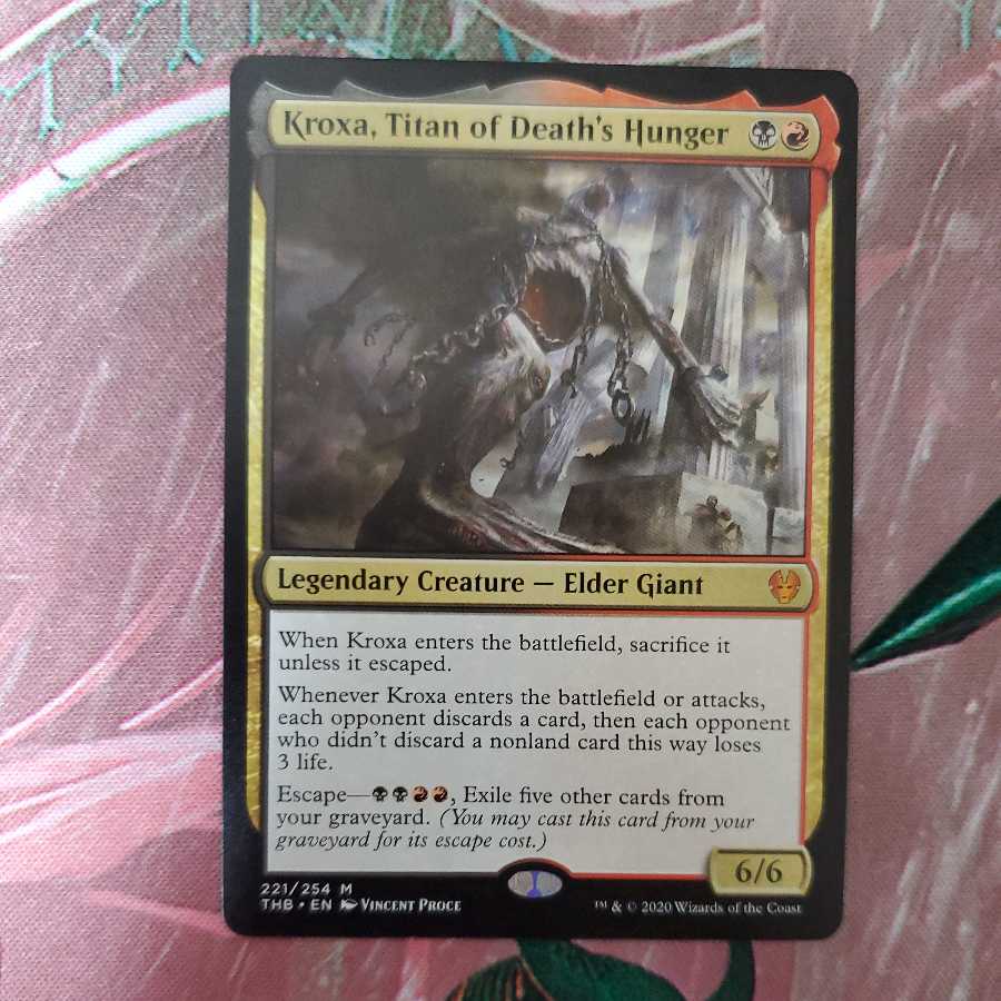 Kroxa, Titan of Death's Hunger