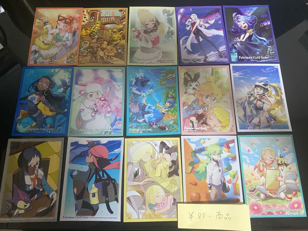 Price Revised] Official Pokémon Card Deck Shield, sold in pieces.