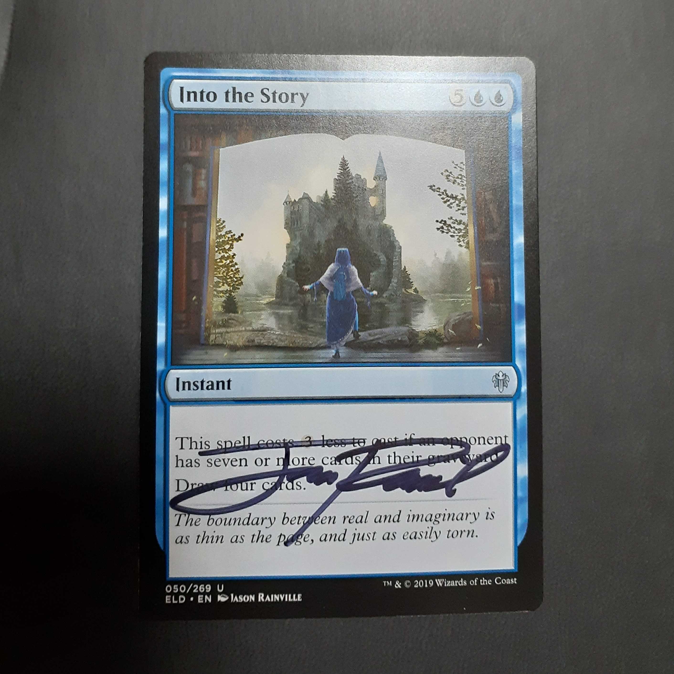 物語への没入/Into the Story（アーティストプルーフ）