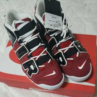 NIKE赤モアテン 27.5cm