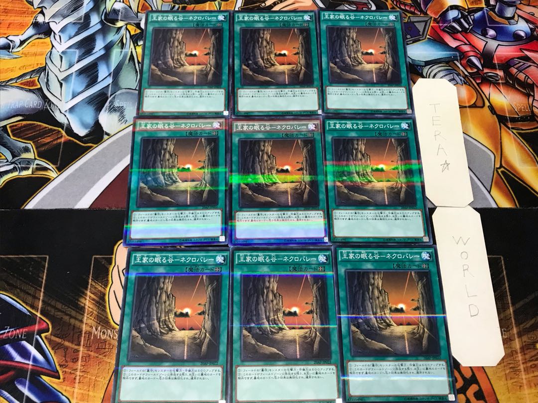 Valley of Sleep of Kings - Necro Valley - 1 Normal Parallel 9-card set Tera