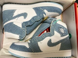 Nike WMNS Air Jordan 1 High OG "Denim" 25cm