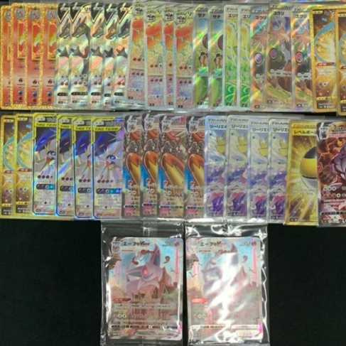 For purchase] POKEKA 33000 yen OLIPA! magi Akihabara store official Ganba Lillie SR, Reshiram 15th, Pikachu 20th, UmbreonVMAX HR SA, and other gorgeous winning frames!