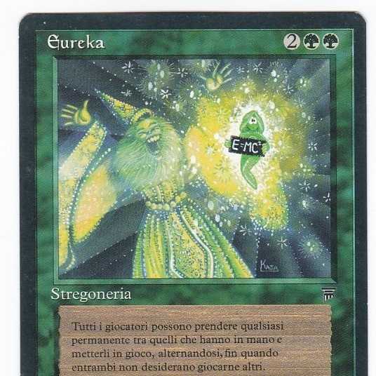 Eureka (Italian) MTG Control number: 170-4