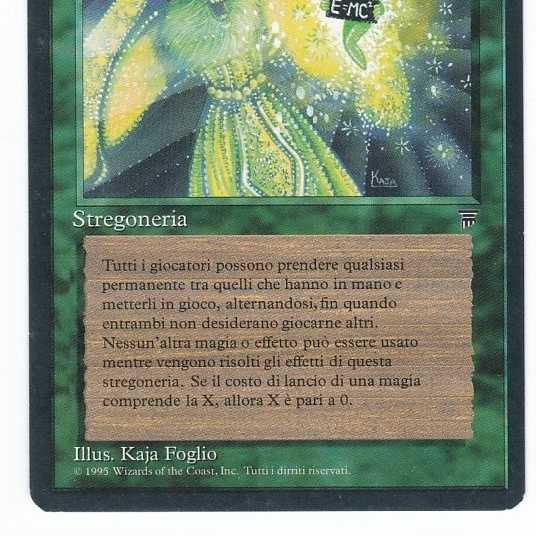 Eureka (Italian) MTG Control number: 170-4