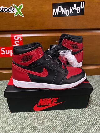 Nike Air Jordan 1 Retro High Bred "Banned" (2016) 27.5cm