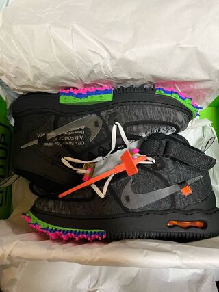 off-white NIKE air force mid 28cm