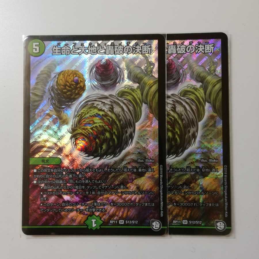 生命と大地と轟破の決断 パーフェクトネイチャー 2枚セット