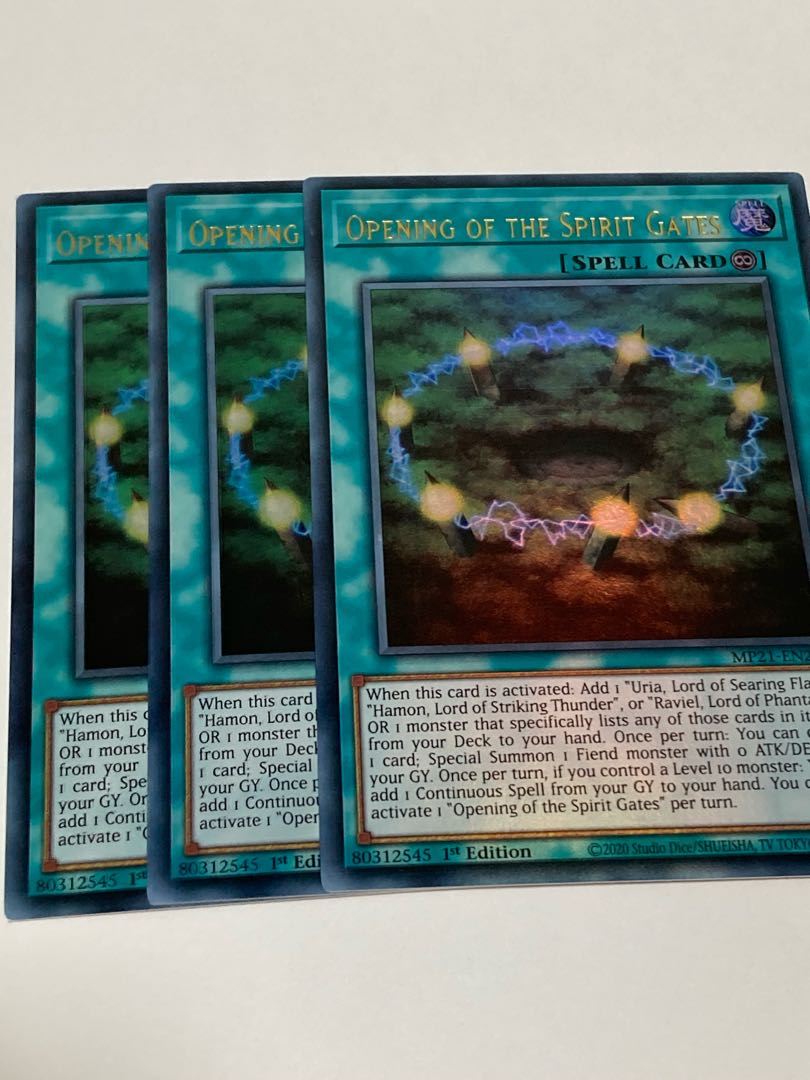 Opening of the Spirit Gates English EU edition 3 copies