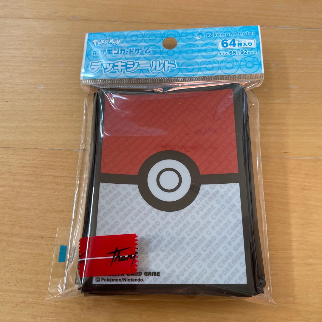 Poke Ball Deck Shield Sleeve Used 64