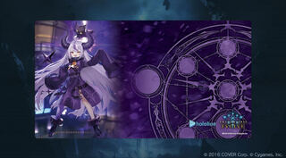 シャドウバースエボルヴ　公式ラバーマット Vol.2『ラプラス・ダークネス』2個セット 1枚