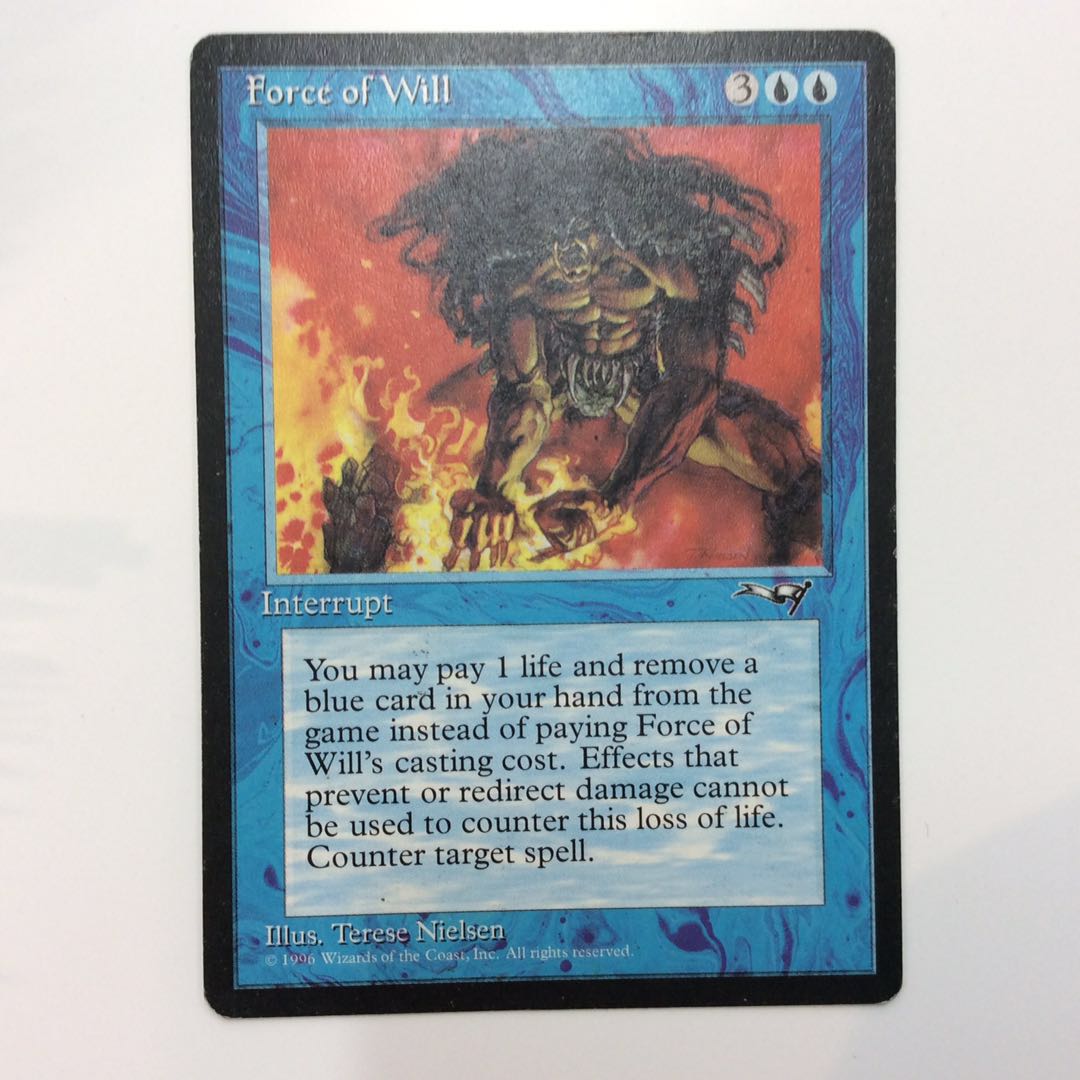 （プレイ用）Force of Will 意志の力 (ALL) ①