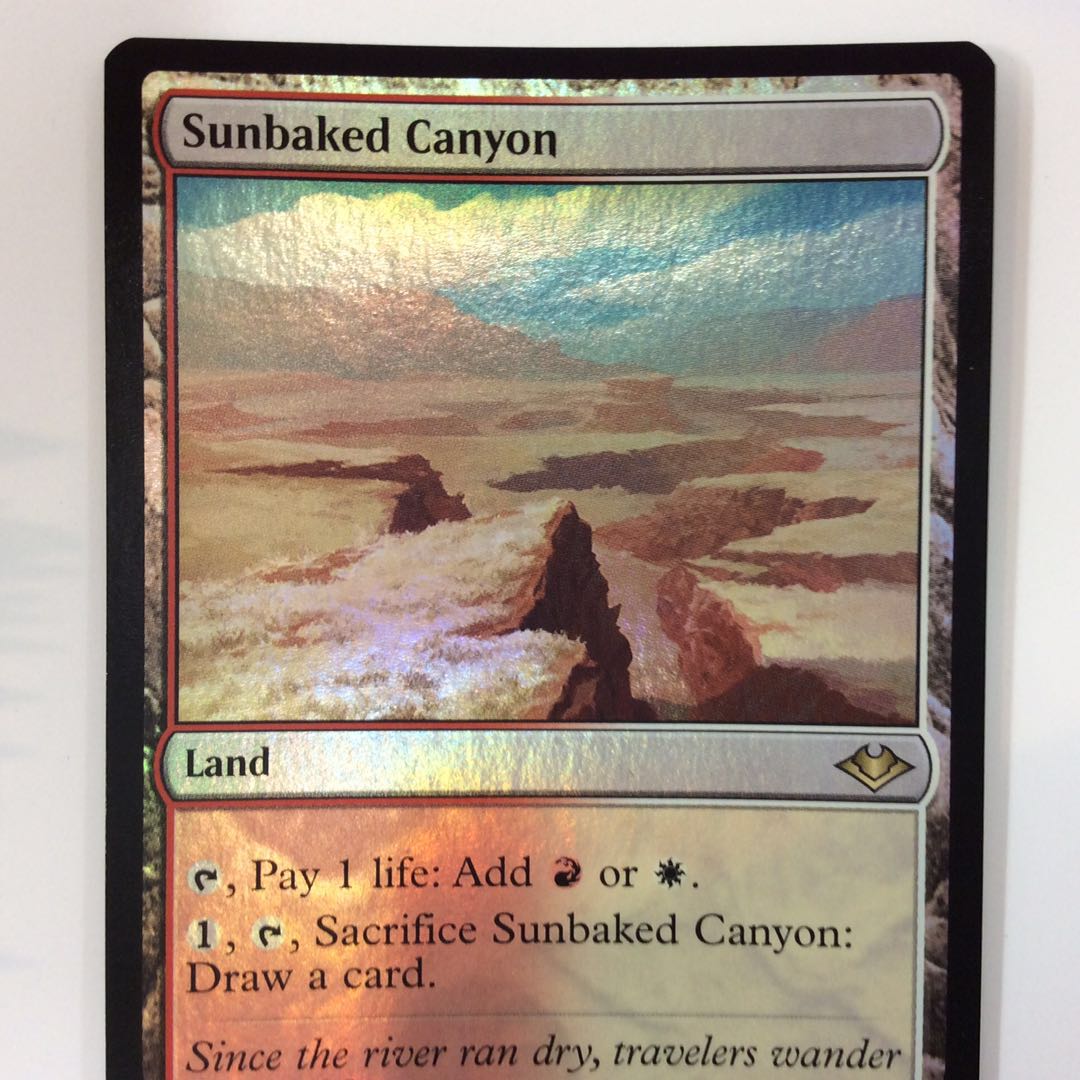 (Slight flaw) Sunbaked Canyon Sunbaked Canyon Foil (MH1)