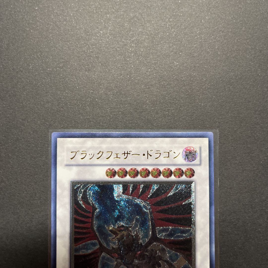 【美品】遊戯王　ブラック・フェザー・ドラゴン　レリーフ