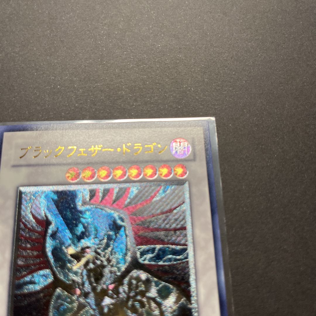 【美品】遊戯王　ブラック・フェザー・ドラゴン　レリーフ