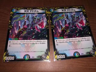 2 pieces] Natural Disaster Dedom (20th Black Treasure)